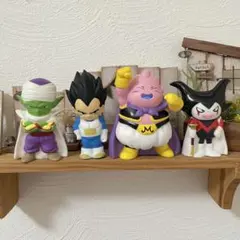 ドラゴンボール ダイマ ソフビッツ ピッコロ　ベジータ　魔人ブウ　ゴマー　セット