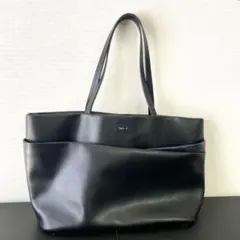 アニエス・ベー　ブラック トートバッグ