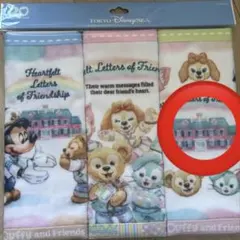 ダッフィー 20周年 ハンドタオル