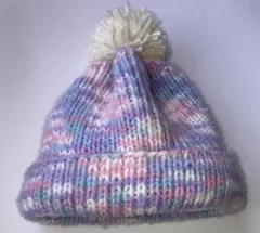 子供毛糸帽子