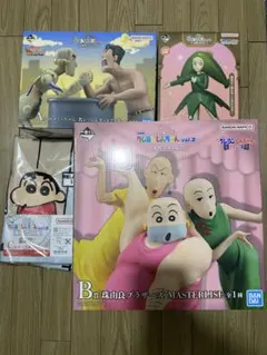 一番くじ劇場版クレヨンしんちゃん名作シネマズ　A賞B賞C賞ラストワン賞まとめ売り