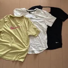 Puma・Nike トレーニングトップス 3点セット