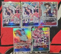 ワンピースカード　蒼海の七傑　SR　5枚　まとめ売り