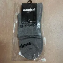 Admiral ゴルフソックス ADMB315 25-27cm グレー