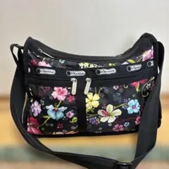 LeSportsac フラワープリント ショルダーバッグ