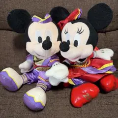 雅涼郡舞 ミッキーミニーぬいぐるみ
