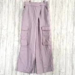 ザラ ZARA ラップフロント アシンメトリー カーゴパンツ 【S】 ワイド