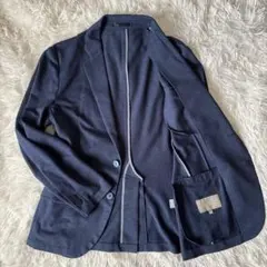 【美品】A DAY IN THE LIFE アンコンジャケット ネイビー M