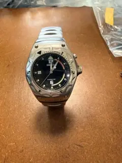 SEIKO アナログ腕時計 ブラック/シルバー