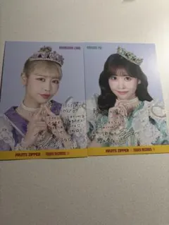 FRUITS ZIPPER ポストカード仲川瑠夏　櫻井優衣