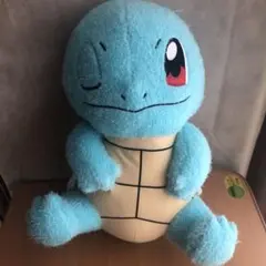 ポケットモンスター　くつろぎタイム　めちゃでかゼニガメぬいぐるみ