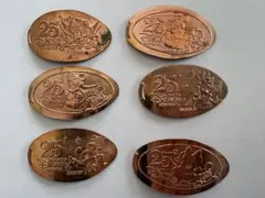 ディズニーリゾート25周年記念　スーベニアメダル