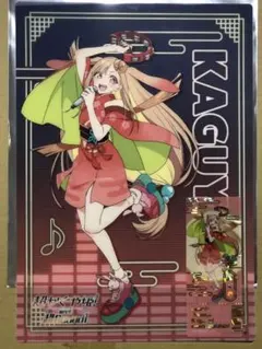 超かぐや姫！ ラウンドワン ビジュアルマット かぐや 彩葉 ヤチヨ ラウワン 超かぐや姫!×ラウンドワン オリジナルB4ビジュアルマット 前半 彩葉