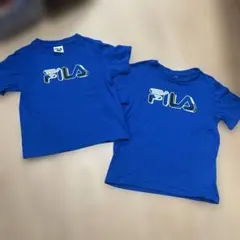 FILA Tシャツ2枚セット　兄弟お揃い