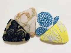 GWのハッピーセット 54 ハンドメイド ミナペルホネン パッチンピン ヘアピン
