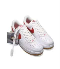 即完売モデル　NIKE AIR FORCE 1 LOW RETRO RED