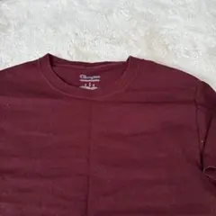 Champion バーガンディ Tシャツ S