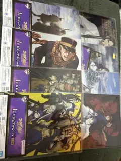 ゴールデンカムイ 一番くじ ビジュアルシート まとめ売り 一番くじ ゴールデンカムイ 金塊争奪戦 I 賞 ビジュアルシート 4種