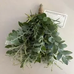 グリーン　ナチュラル　ユーカリ　スワッグ　ドライフラワー