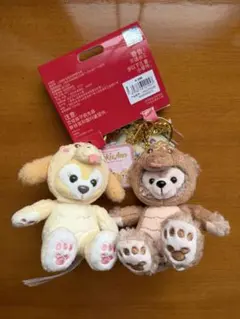 上海ディズニー ダッフィーフレンズ クッキーアン ぬいぐるみブーケ