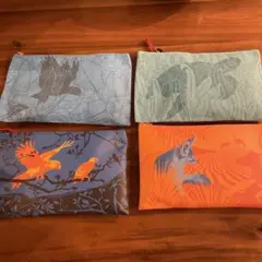 新品未開封 エミレーツ航空アメニティポーチ　トラベルセット 4セット