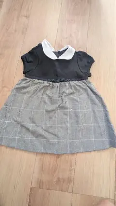 襟付きカジュアルフォーマルワンピース