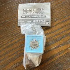 スヌーピー PEANUTS ビスケットミニチュアチャーム エンボス缶
