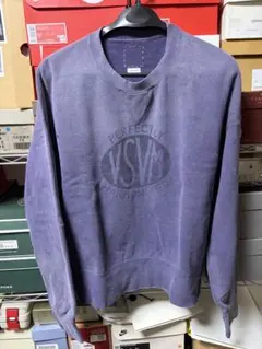 visvim☆COURT SWEAT L/S CRASH☆パープル☆サイズ2☆のサムネイル