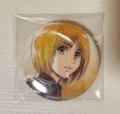 【新品・未使用】進撃の巨人　アルミン　缶バッジ