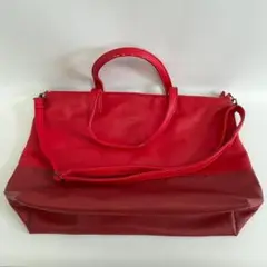 トートバッグ　レッド