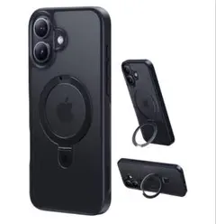 CASEKOO iPhone16ケースMagSafe対応 ブラック