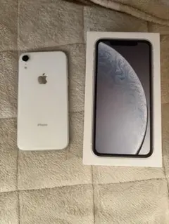 Apple iPhone XR ホワイト 本体と充電ケーブル