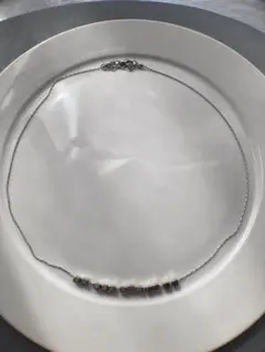 シンプル シルバーチェーンネックレス