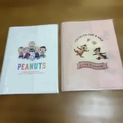 スヌーピー チップとデール　ミニクリアホルダー