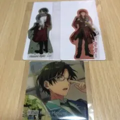 あんスタ　ダイカットクリアシート　スクエアカード　紅月セット