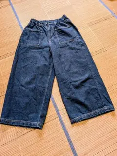 L.BASCHET デニム綿100% ワイドパンツ　サイズ2