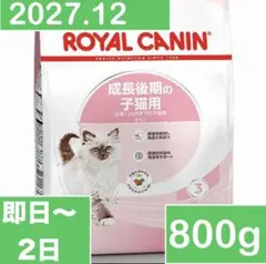 ロイヤルカナン 成長後期の子猫用 キトン 400g 2個 800g