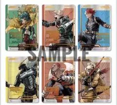 僕のヒーローアカデミア原画展 グッズ付き入場特典 コレクションカードセット