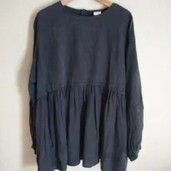 URBAN RESEACH DOORS タックギャザーブラウス