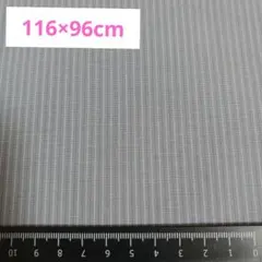 播州織　綿100%　ストライプ柄　グレー系　手芸用　ハンドメイド用　布