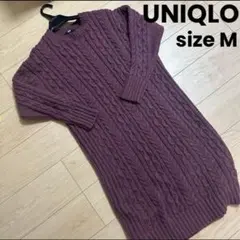 ケーブルニットワンピース ロングワンピース