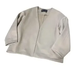 URBAN RESEARCH サニーレーベル ノーカラー　ショートコート