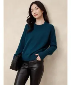 未使用タグ付き BANANA REPUBLIC コージークルーネックセーター
