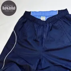 大きめ】Mizunoミズノ　トレーニングポリエステルパンツXLサイズ　ネイビー