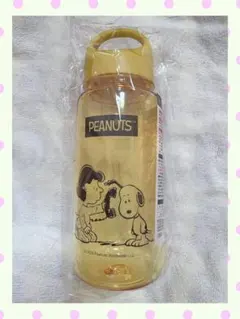スヌーピー PEANUTS キャラクタークリアボトル　イエロー　650ml
