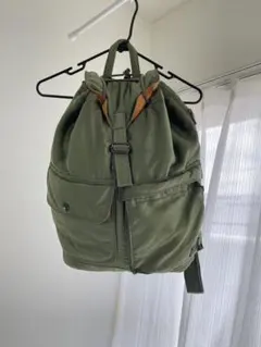 ⭐️正規品 PORTER タンカーリュック セージグリーン　カーキ ナイロン 中古