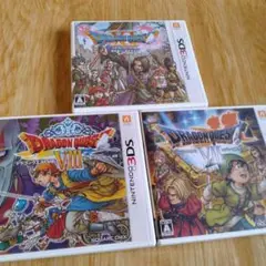 【3DS】ドラゴンクエストVII·VIII·XI ソフト3本セット