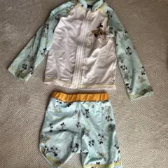 ミッキーマウス 水着セット 上90 下80サイズ