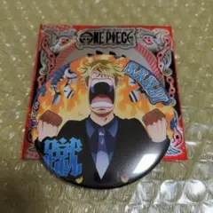 ワンピース 麦わらストア 輩缶バッジ BATTLE サンジ エッグヘッド
