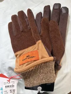 KRIFF MAYER ブラウン手袋 Lサイズ